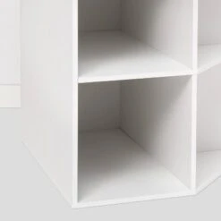 Corner Cube Bookshelf White - Room Essentials™ -Room Essentials Sale GUEST 10442b90 158e 4c10 bea8 58aa94636efd