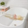 Metal Bathtub Tray With Expandable Arms Brass - Room Essentials™ -Room Essentials Sale GUEST 136082fe 2e5a 4b1a 9459 d0c1b5b7ac28