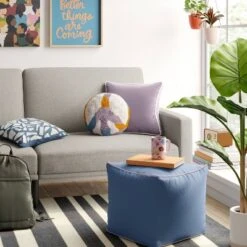 Oversize Velvet Square Throw Pillow - Room Essentials™