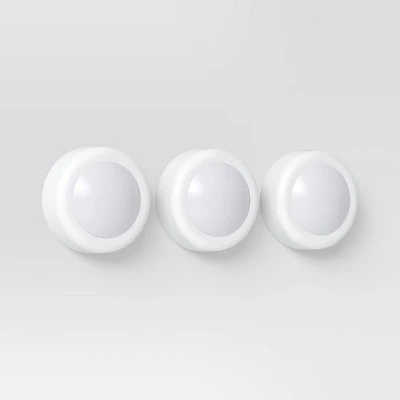 3pk 3" RGB Novelty Wall Lights With Remote Control - Room Essentials™ 5 3pk 3" RGB Novelty Wall Lights With Remote Control - Room Essentials™ - Image 3