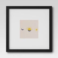 Set Of 9 Gallery Frame Set 10" X 10" Matted To 5" X 5" Black - Room Essentials™ -Room Essentials Sale GUEST 42550b36 fa65 47d0 ac26 e0d095ae7290