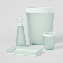 4pc Bath Coordinate Set - Room Essentials™ -Room Essentials Sale GUEST 48cf9478 b6ee 4059 9762 a9edf25791eb