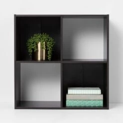 4 Cube Decorative Bookshelf - Room Essentials™