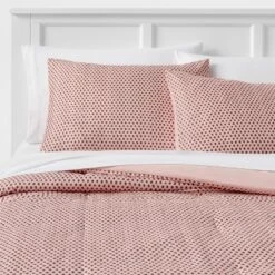 Strawberry Print Reversible Microfiber Comforter & Sheet Set Light Pink - Room Essentials™ -Room Essentials Sale GUEST 509e45d1 864d 4b14 8596 d95b17988f3b