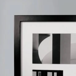 Thin Collage Frame Holds Four 4" X 6" Photos Black - Room Essentials™