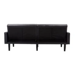 Faux Leather Futon Sofa With Arms Black - Room Essentials™ 20 Faux Leather Futon Sofa With Arms Black - Room Essentials™ -Room Essentials Sale GUEST 5b590056 4f71 45ef a9b2 78acfc1ee409