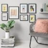 Set Of 7 Gallery Frame Set Black - Room Essentials™ -Room Essentials Sale GUEST 646cbcdf ce4c 4626 a9f9 22c97657e864