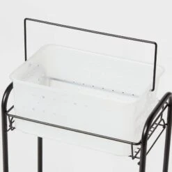 Bathroom Storage Cart Black - Room Essentials™ -Room Essentials Sale GUEST 675453d0 07b7 412f 82d7 9f5651c4fa58