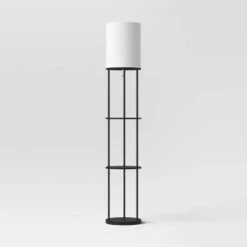 Shelf Floor Lamp Black (Includes LED Light Bulb) - Room Essentials™ -Room Essentials Sale GUEST 6e613393 d8d3 42c9 a8b3 36c8de40cf21