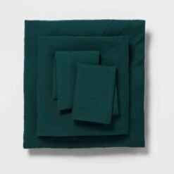 Foster Microfiber Reversible Comforter & Sheets Set Blue/Dark Green - Room Essentials™ -Room Essentials Sale GUEST 7ce4fa48 c20d 4bdf b0e2 e6971e50887d