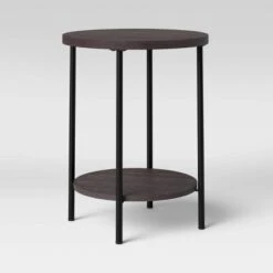 Wood And Metal Round End Table - Room Essentials™ -Room Essentials Sale GUEST 7de02a42 b087 4db0 83d9 cdae70db2db1