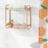On The Wall 2 Tier Shelving Rack Metallic Gold - Room Essentials™ -Room Essentials Sale GUEST 7f0b8673 b988 4818 b236 6471a9c55b0d