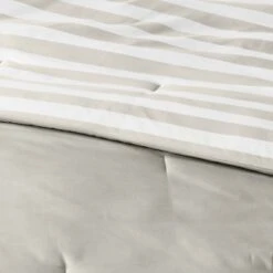 Microfiber Stripe Reversible Comforter - Room Essentials™ -Room Essentials Sale GUEST 82bcf2a9 0c17 42fa ba71 515dd0b7e2a8