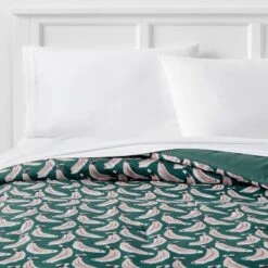 Microfiber Reversible Banana Print Comforter Dark Green - Room Essentials™ -Room Essentials Sale GUEST 8bf6ca13 92ab 4036 9cda 1a6ffd996328