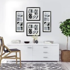 Thin Collage Frame Holds Four 4" X 6" Photos Black - Room Essentials™ 8 Thin Collage Frame Holds Four 4" X 6" Photos Black - Room Essentials™ -Room Essentials Sale GUEST 92031546 a124 47e0 807c 56020352aad6