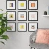Set Of 9 Gallery Frame Set 10" X 10" Matted To 5" X 5" Black - Room Essentials™ -Room Essentials Sale GUEST 9207bf8f 4198 4900 88c9 d5a0fba36827
