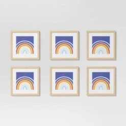 (Set Of 6) 11" X 11" Matted To 8" X 8" Frame Set - Room Essentials™ -Room Essentials Sale GUEST 9a854d8e ad55 4f2a 8688 004f094e221a