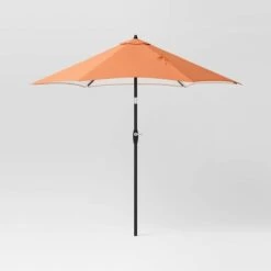 9'x9' Patio Market Umbrella - Black Pole - Room Essentials™ -Room Essentials Sale GUEST a0569bfd e9d1 4b1b 82f7 723fa3b0290f
