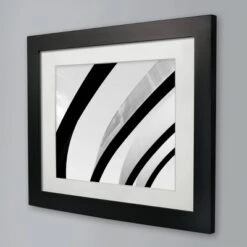 14" X 18" Matted To 11" X 14" Wide Gallery Frame Black - Room Essentials™