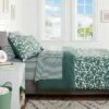 Floral Printed Microfiber Reversible Comforter & Sheets Set Dark Green - Room Essentials™ -Room Essentials Sale GUEST a3f7a3fb 906f 4a29 944d cfc223cbbbe5