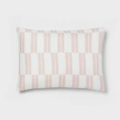 Dash Stripe Printed Microfiber Reversible Comforter & Sheets Set Ivory/Light Pink - Room Essentials™ -Room Essentials Sale GUEST b704e632 8cea 4a8a 86a0 ea2c5964df76