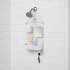 Adjustable Shower Caddy White - Room Essentials™