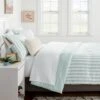 Microfiber Reversible Stripe Comforter Mint Green - Room Essentials™ -Room Essentials Sale GUEST c5dee25b 8982 4bd2 aabc 9db7aacc5b0a