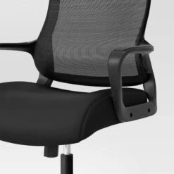 Comfort Office Chair Black - Room Essentials™ -Room Essentials Sale GUEST c7067cef 57e1 4bfa 897a f166f91f7411