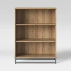 Mixed Material 3 Shelf Bookcase - Room Essentials™ 10 Mixed Material 3 Shelf Bookcase - Room Essentials™ -Room Essentials Sale GUEST d3da7927 cccf 4636 99ac a6c98644c066