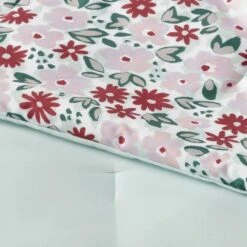 Microfiber Reversible Floral Print Comforter Light Purple/Mint Green - Room Essentials™ -Room Essentials Sale GUEST d5b0e533 3de1 4367 94a5 09a8aef22b92