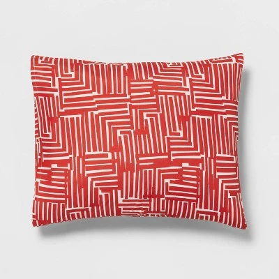 Tread Reversible Microfiber Comforter & Sheets Set Warm Red - Room Essentials™ 6 Tread Reversible Microfiber Comforter & Sheets Set Warm Red - Room Essentials™ - Image 4