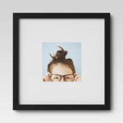 Set Of 9 Gallery Frame Set 10" X 10" Matted To 5" X 5" Black - Room Essentials™ -Room Essentials Sale GUEST eaa61224 62dd 45bd b00e 90294be0d99f
