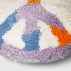 Peace Sign Printed Plush Round Throw Pillow - Room Essentials™ 8 Peace Sign Printed Plush Round Throw Pillow - Room Essentials™ -Room Essentials Sale GUEST ec6a31c1 887a 4854 9139 f575509659bf