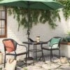 3pc Wicker Bistro Set With Cushions - Dark Brown - Room Essentials™ -Room Essentials Sale GUEST f0c0e735 543a 4f98 ac5e c74c855a0454