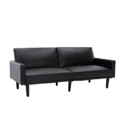 Faux Leather Futon Sofa With Arms Black - Room Essentials™ 18 Faux Leather Futon Sofa With Arms Black - Room Essentials™ -Room Essentials Sale GUEST f1f3fcb5 ce41 494a 876b 4460d36bd7d7