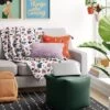 Color Block With Contrast Piping Pouf - Room Essentials™ -Room Essentials Sale GUEST f7c15d71 04a8 4a9f 8a4c 66ac7f0c8a58