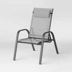 5pc Adjustable Back Patio Chat Set - Gray - Room Essentials™ -Room Essentials Sale GUEST ff3b54e7 bec7 492e 915c 16cdb012ed72